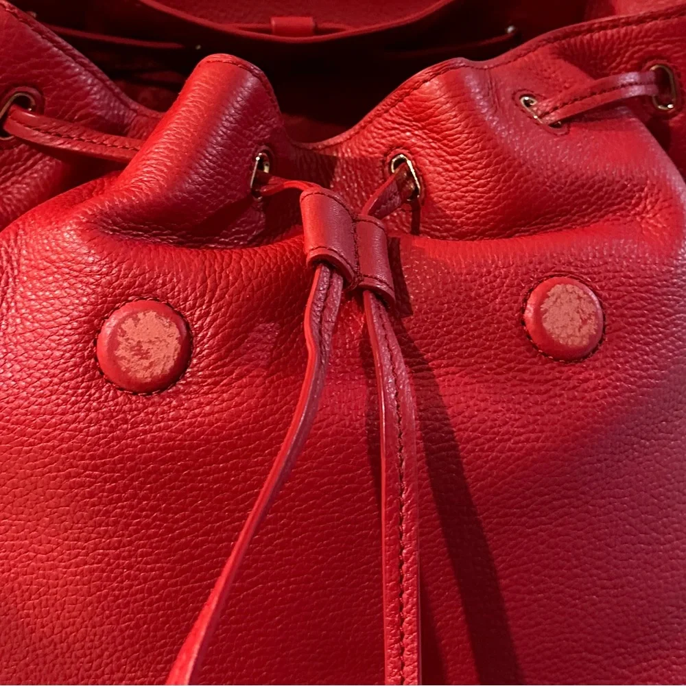 Tory Burch Red Backpack - Picture 17 of 17